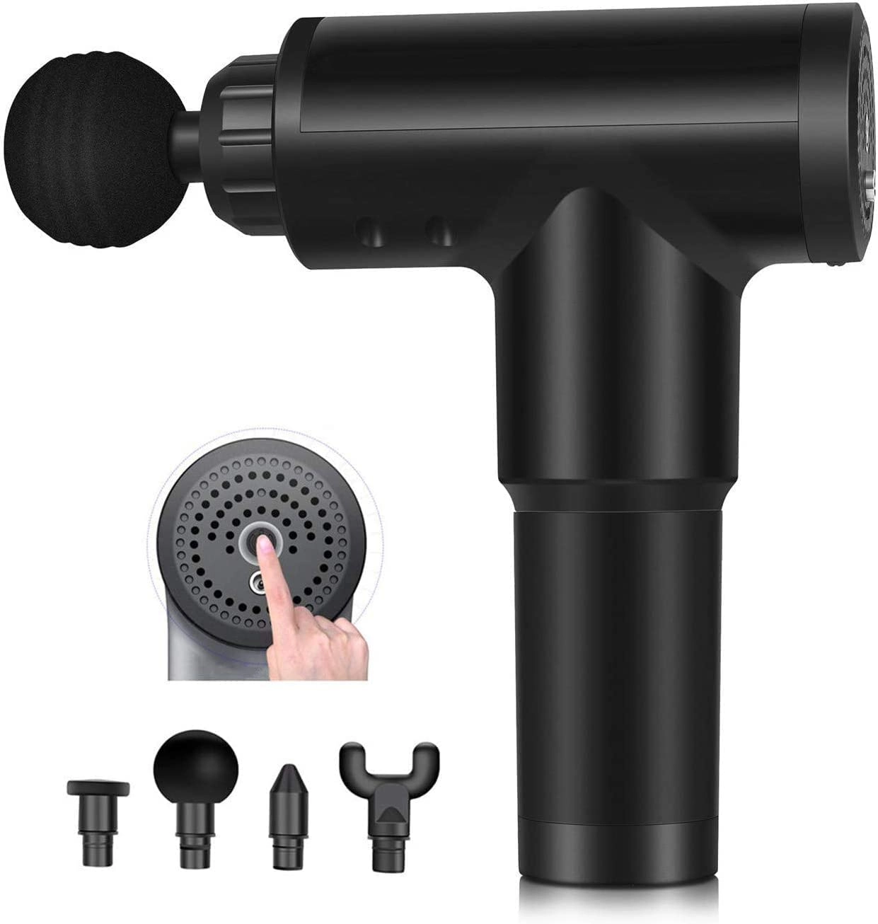 Gun Massager - 8 Heads 32 Gears Massage Gun