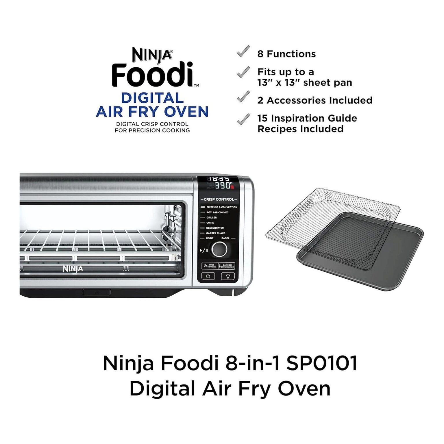 Flip Toaster Oven&Air Fryer