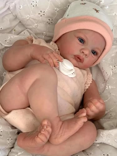 Reborn Baby Doll - 19 Inch Silicone Girl Ages 3+
