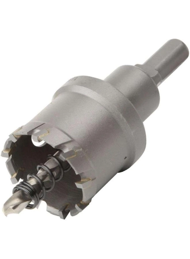 TOLSEN TCT hole saw - 3-1/8 inch (80mm) wood and stainless steel