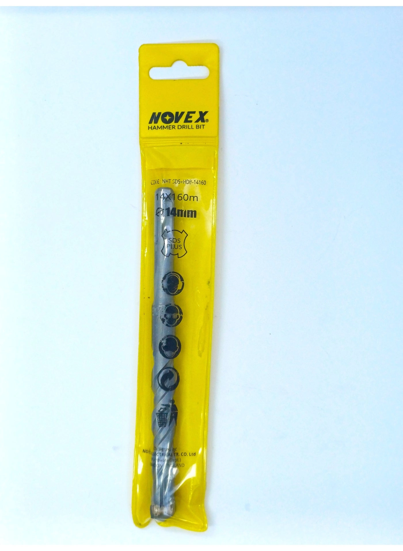 NOVEX NHT-SDS+HDB-14160 - Carbide-tipped