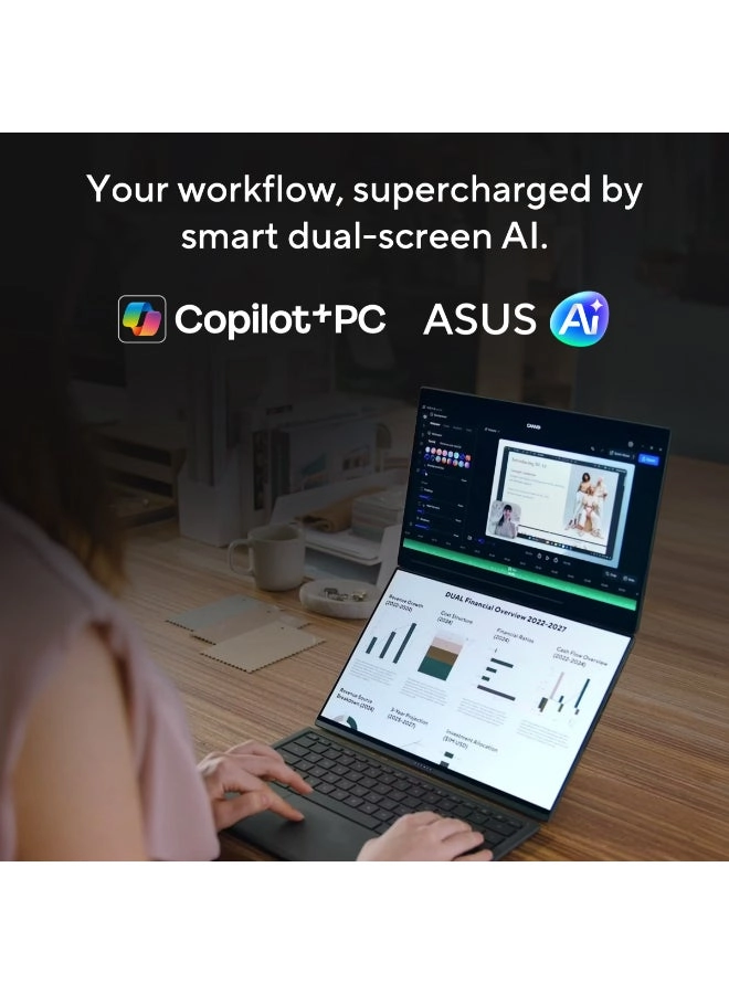 Zenbook Duo UX8407AA - 14'' Core Ultra 7 32GB 1TB SSD