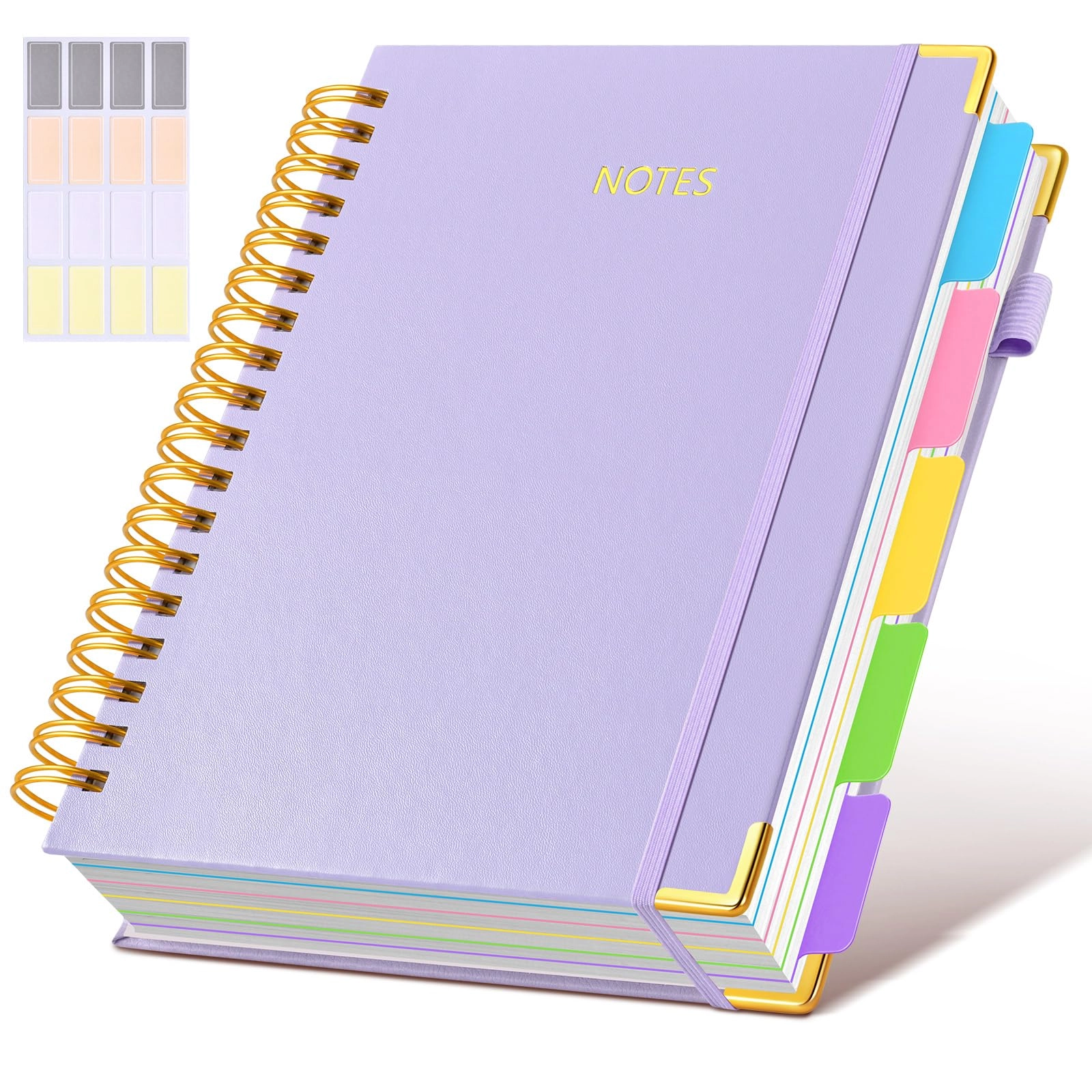 Spiral Notebook Large Hardcover - Lined 150 Sheets