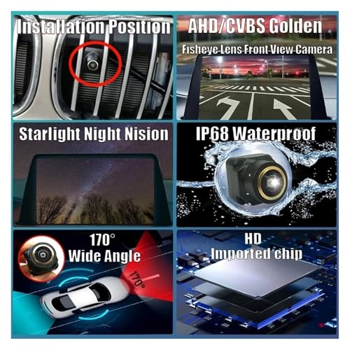 Rear View Camera - Night vision 1080*720P