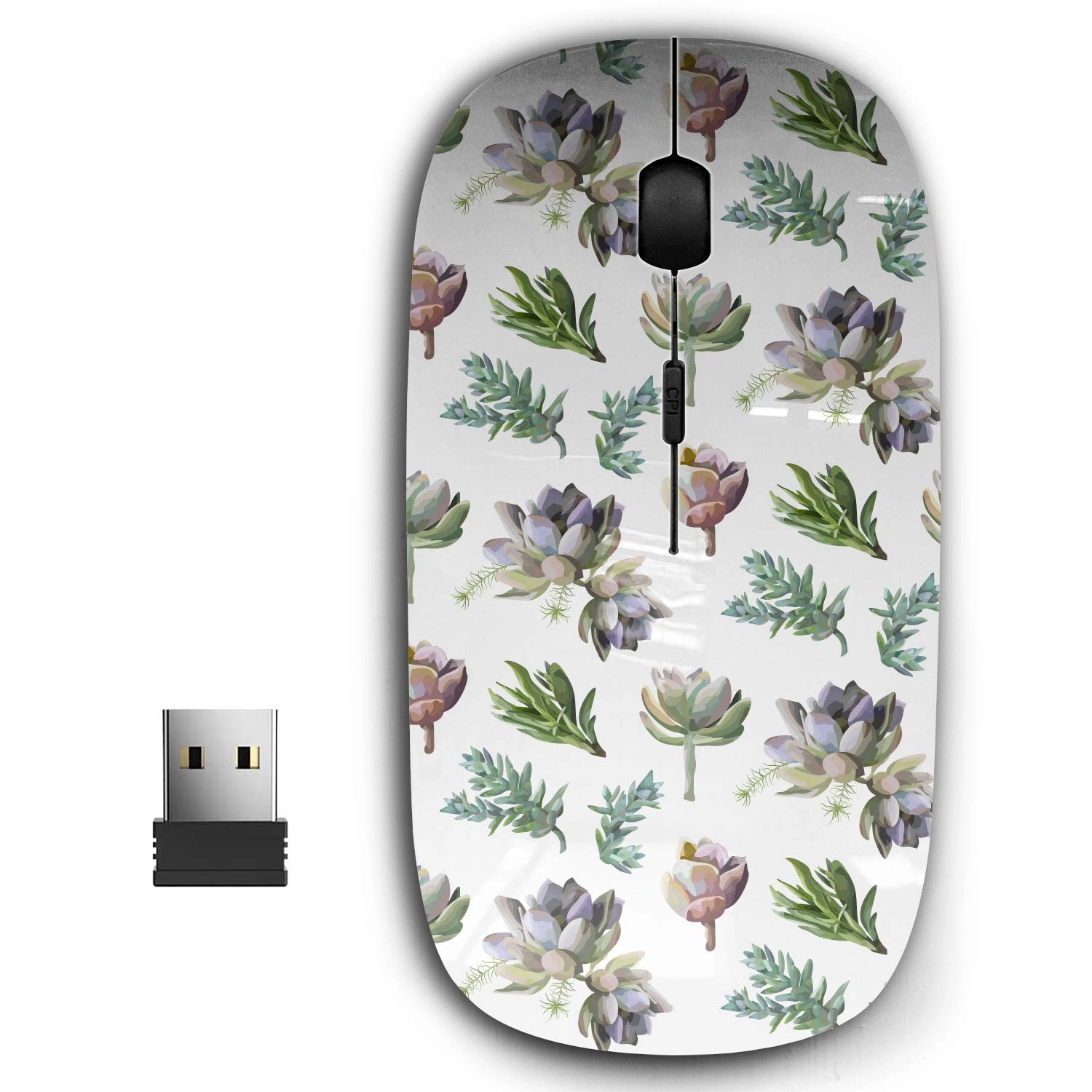 Ergonomic Portable Mouse - USB Wireless