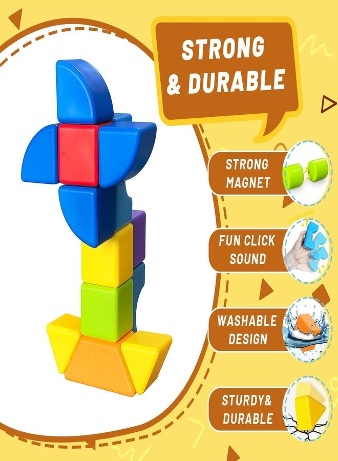 Magnetic Building Blocks - 15 pcs