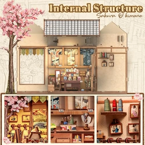 Book Nook Kit - Sakura Kimono Shop