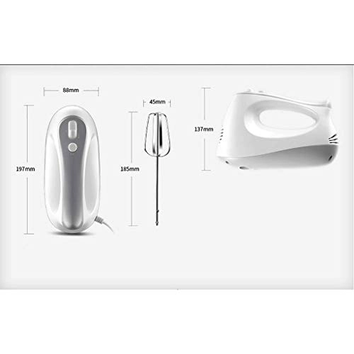 Handheld Electric Egg Beater - High Power 5-speed Turbo