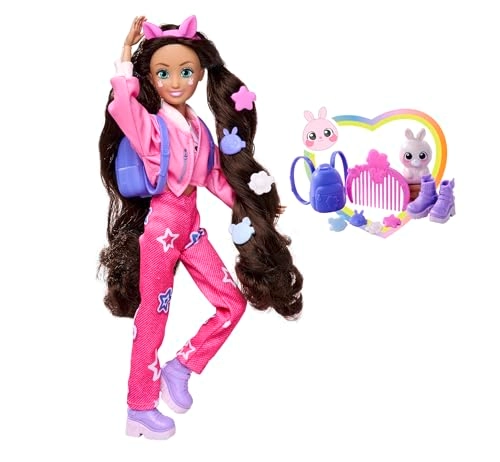 Lucy Dressing Doll - 26 cm Plastic Long Hair Ages 4+