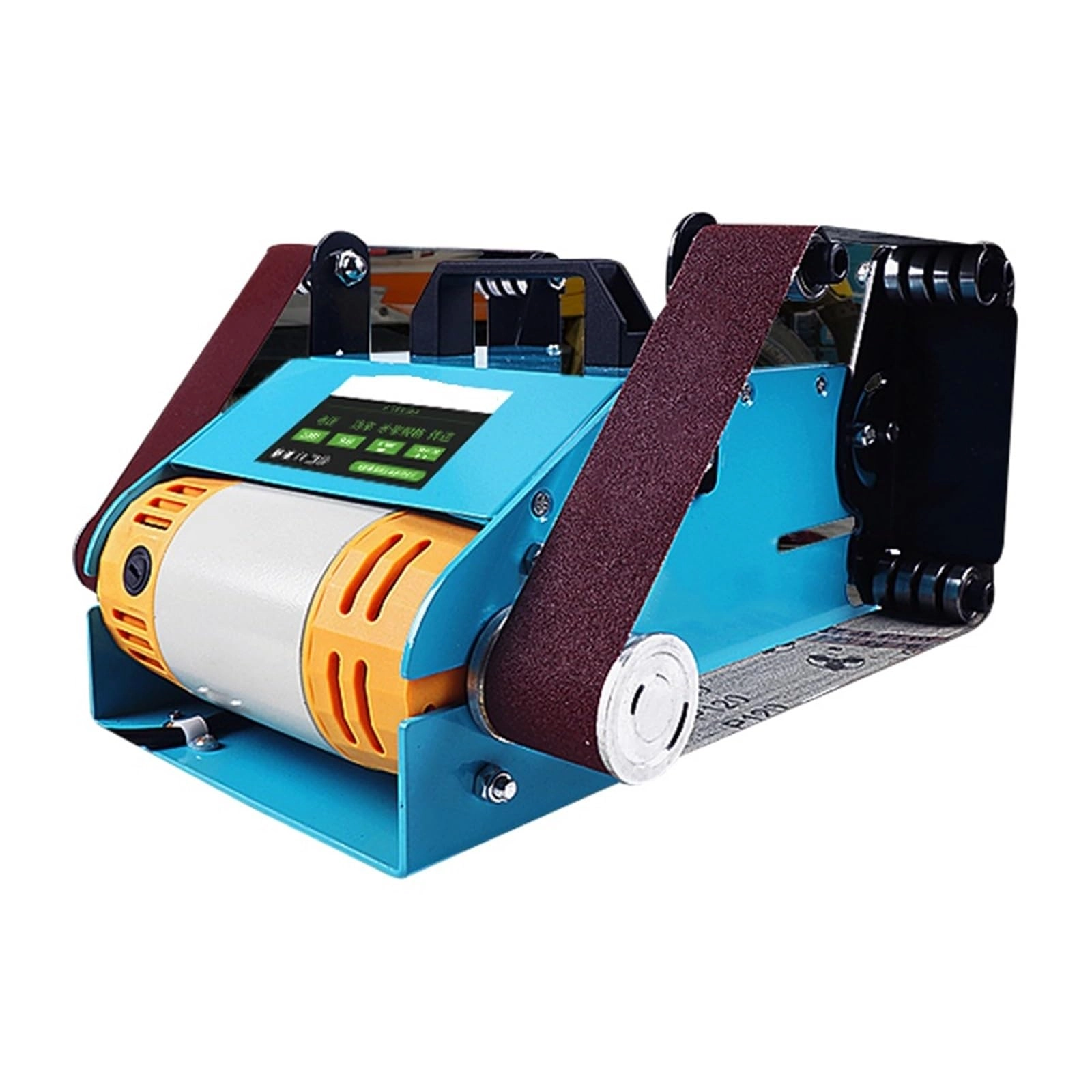 KLAJHJD Belt Grinder - 950W 40* 680mm 1000-7000 rpm