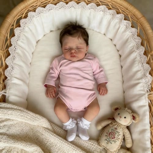 Reborn Baby Doll - 19-inch Cloth body Sleeping Ages 3+