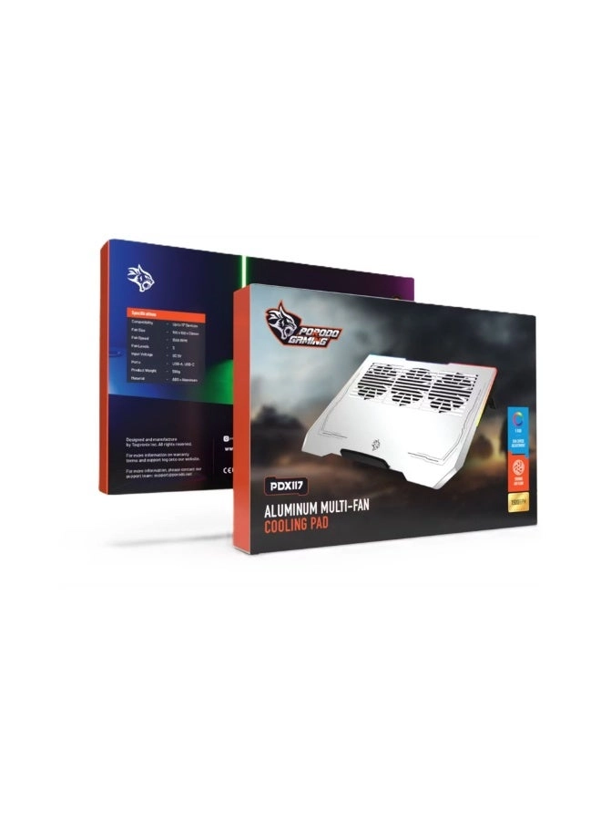 PDX117 - five RGB fans 17"