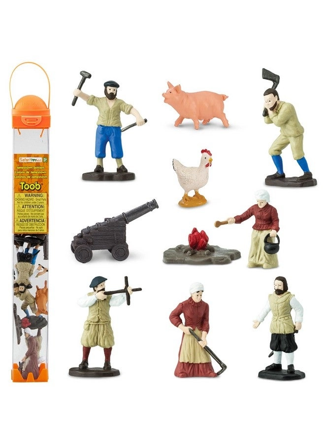 Safari Ltd Jamestown Settlers TOOB - 3 years+ 10 pieces