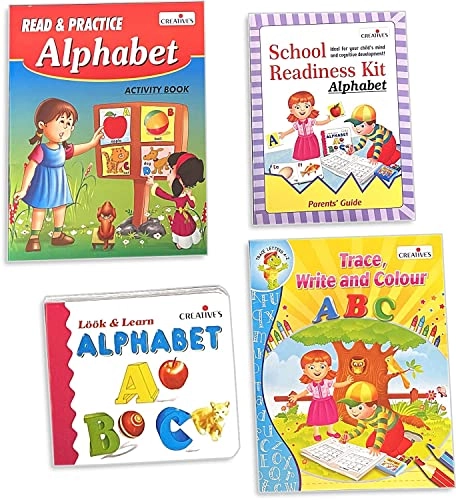 School Readiness Kit-Alphabet - 3 & Up 40 pieces