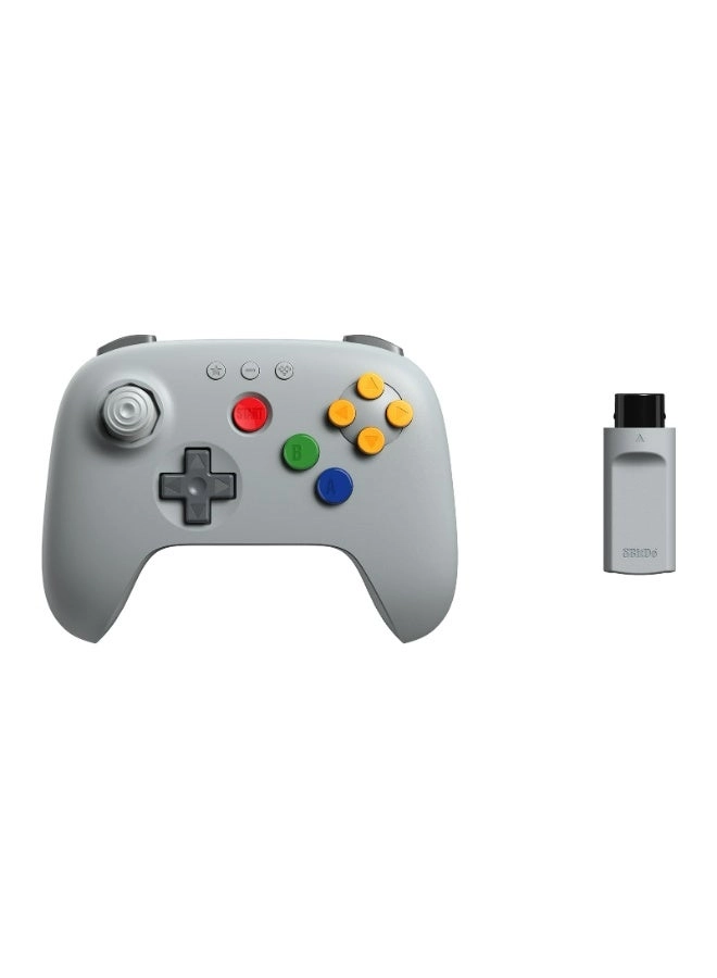 64 Bluetooth Controller - grey Analogue 3D Switch Switch 2 Windows Android