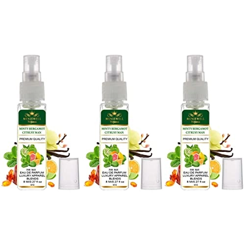 Minty Bergamot Citrusy Man Eau de Parfum - 24ml Pack