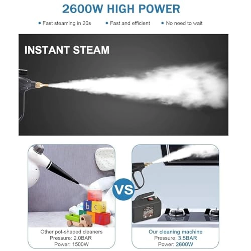 Steam Cleaner - 3.5bar 200 Milliliters