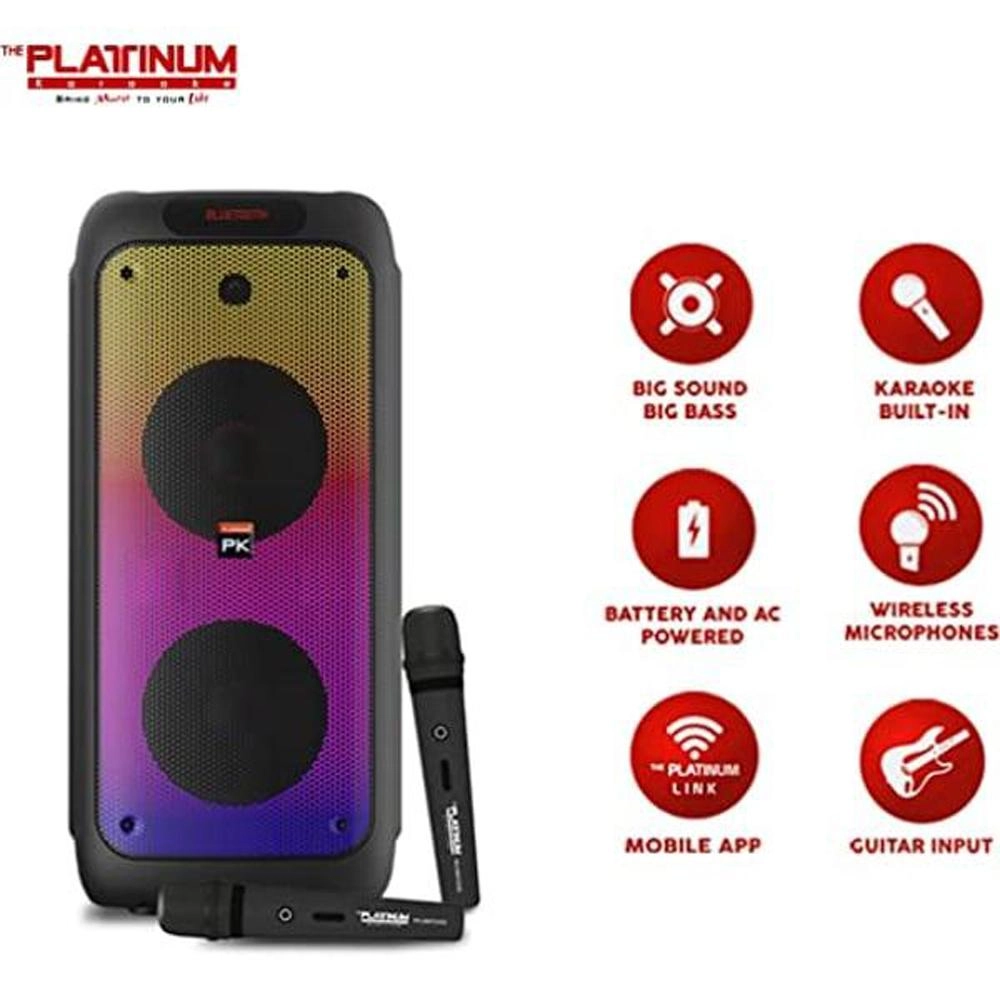 Party Jukebox Speaker DK-88 - Dual Microphone Support