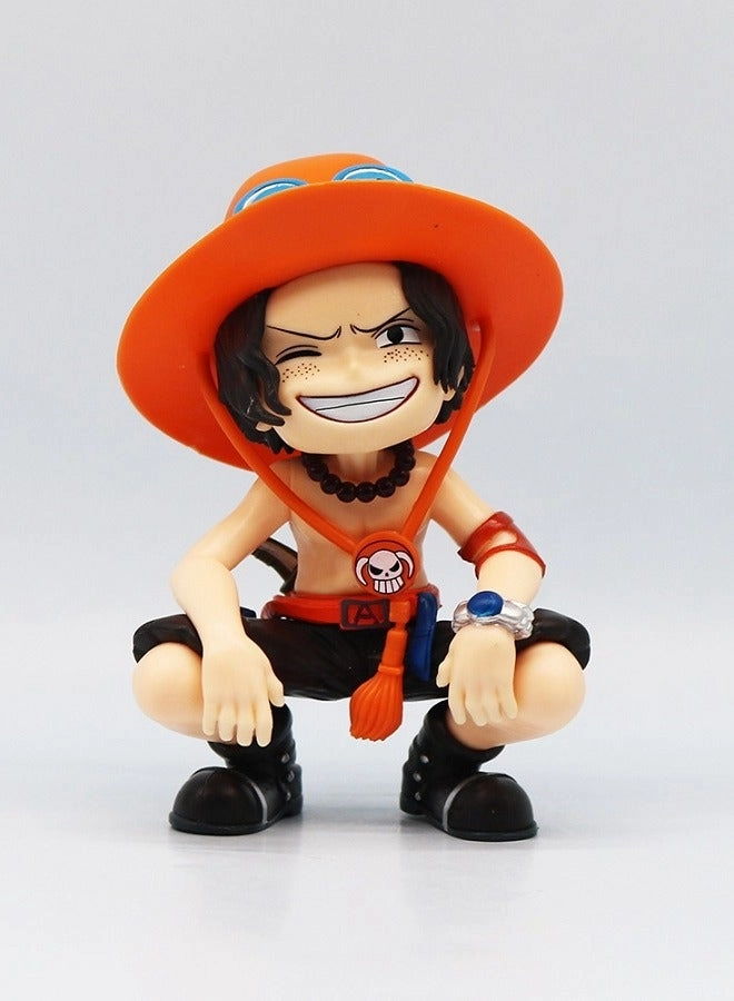halamodo Ace - One Piece Sitting Q Version Series (14 cm) (QQ0052)