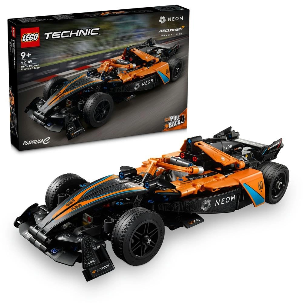Technic NEOM McLaren Formula E Race Car (42169) - Pull-Back