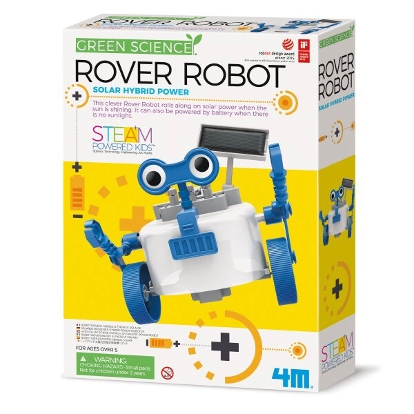 Hybrid Solar Engineering Rover Robot