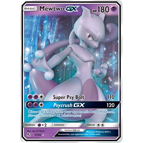 Mewtwo GX 3168 SM Hidden Fates