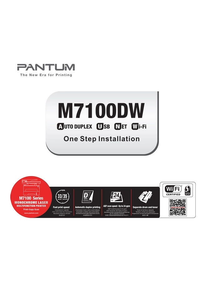 M7100DW - Laser Monochrome