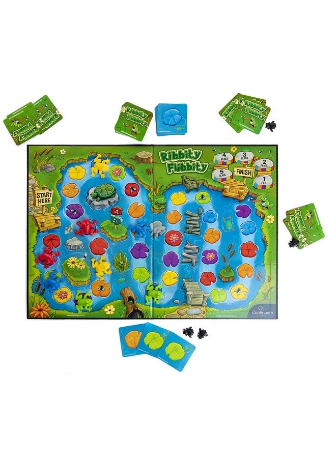 Ribbity Flibbity: The Lily Pad Leaping, Fly Feasting Game, Fun Frog-Themed