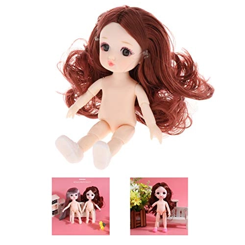 BJD Doll - 1/12 Plastic Long Hair