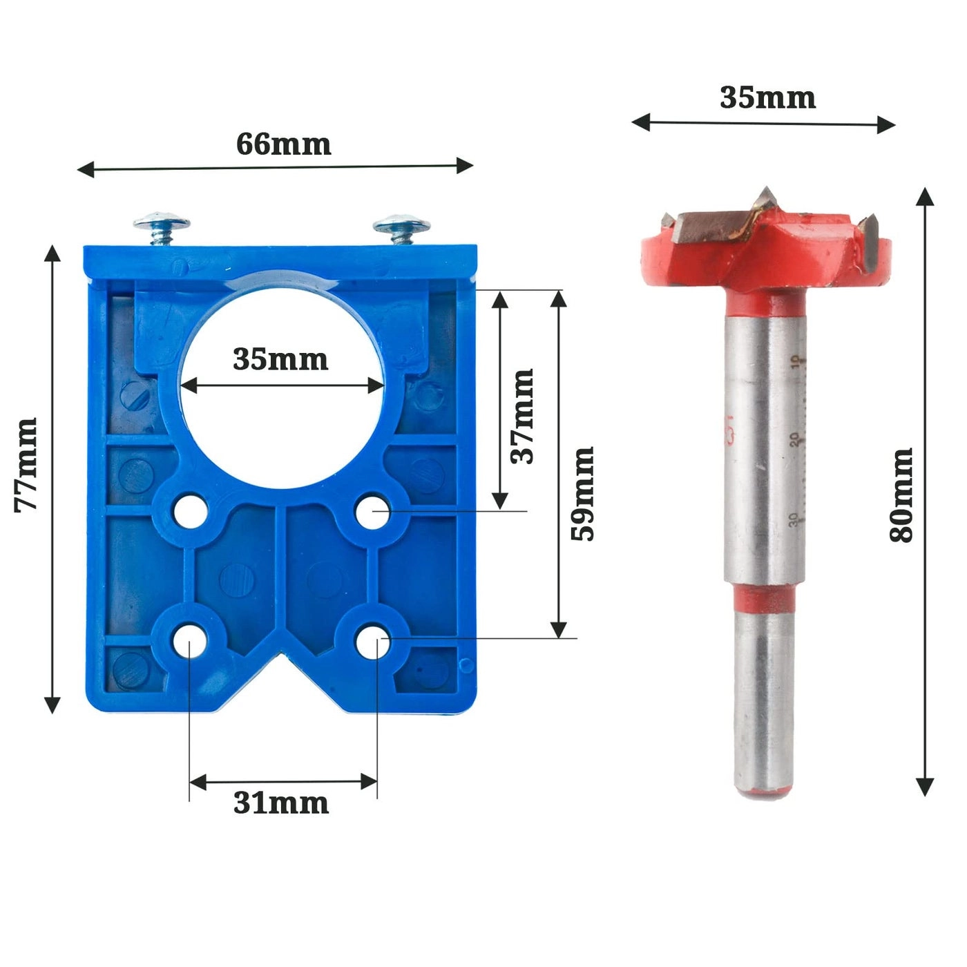 Forstner Drill Bits - 35Mm