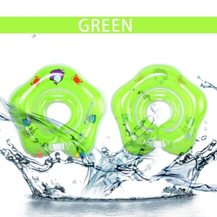 ISwimSafe Infant Neck Floater - Green