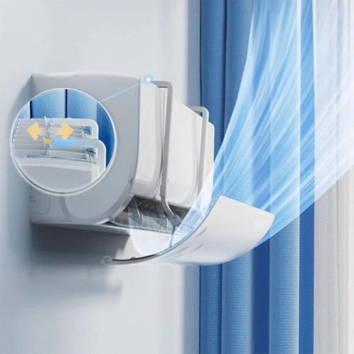 Air Conditioner Deflector - PVC 180° Adjustable