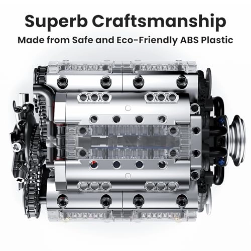 10088 Technik Engine - MOC Petrol Plastic