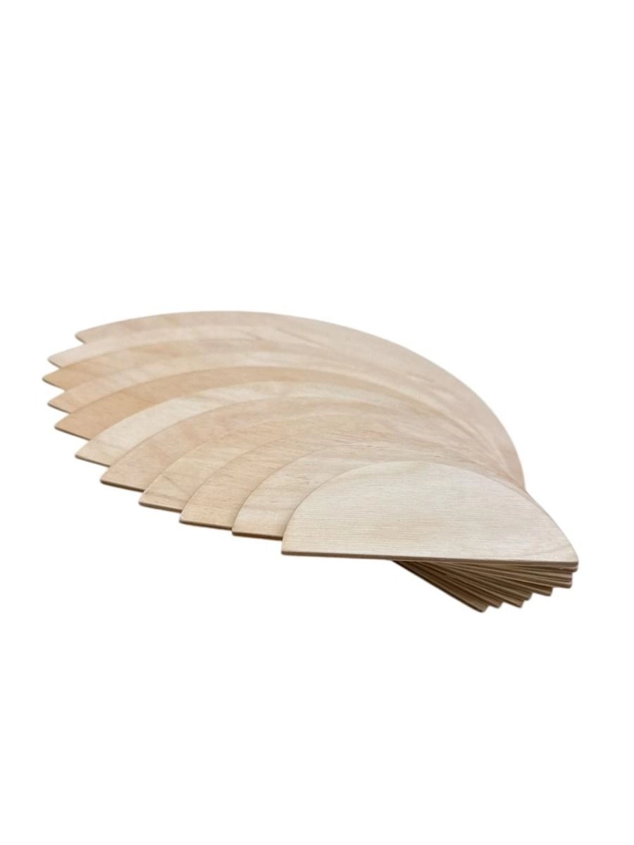 Wooden Grading Semicircles - 3 years and above 11 pieces