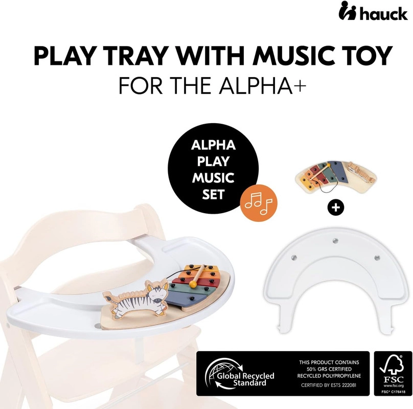 Play-Tray Music Set - Suitable for 1 to 3 Years.