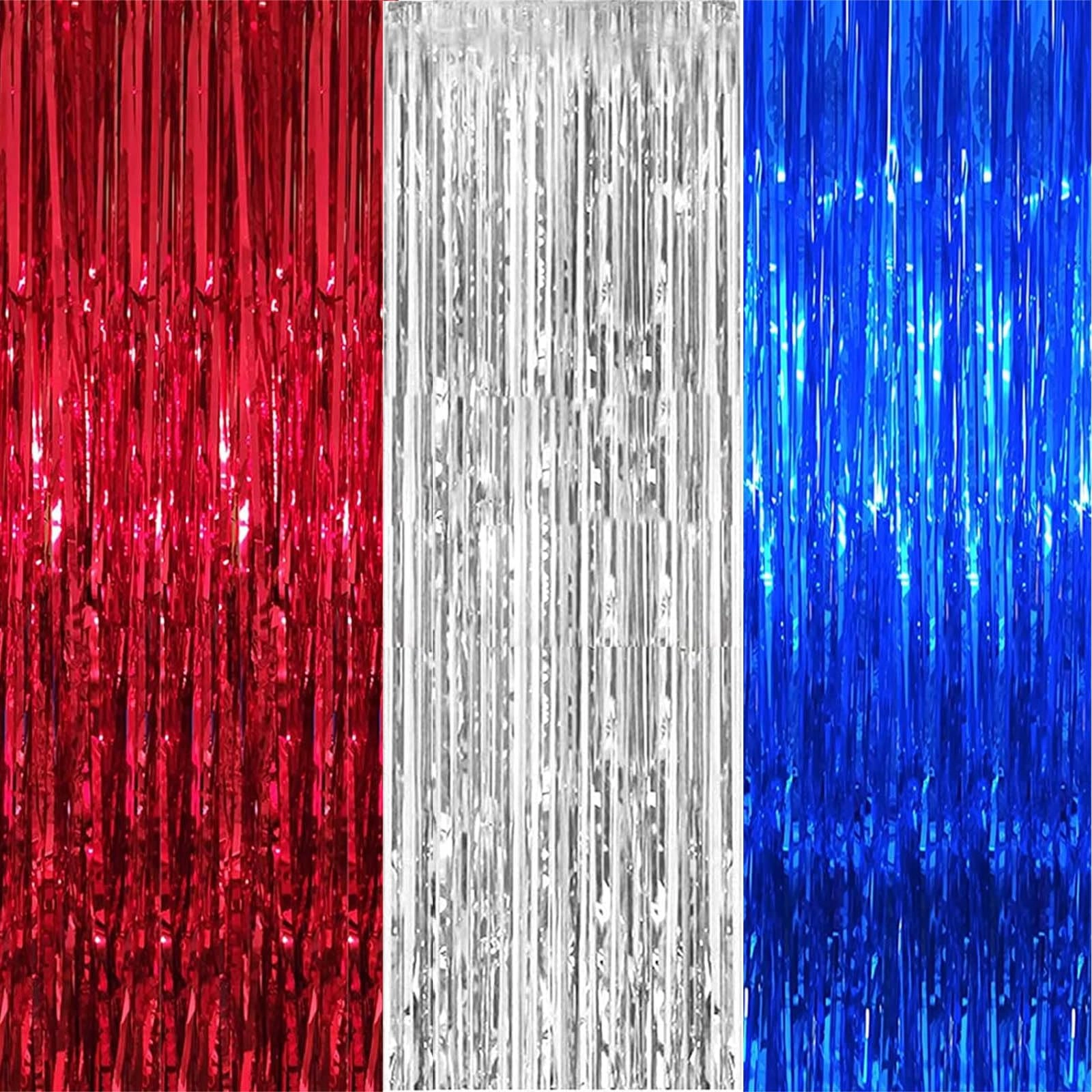 Tinsel Curtain - 2pcs Birthday Wedding Holiday Party