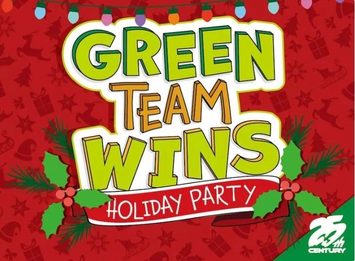 Green Team Wins: Holiday Party - English All Ages