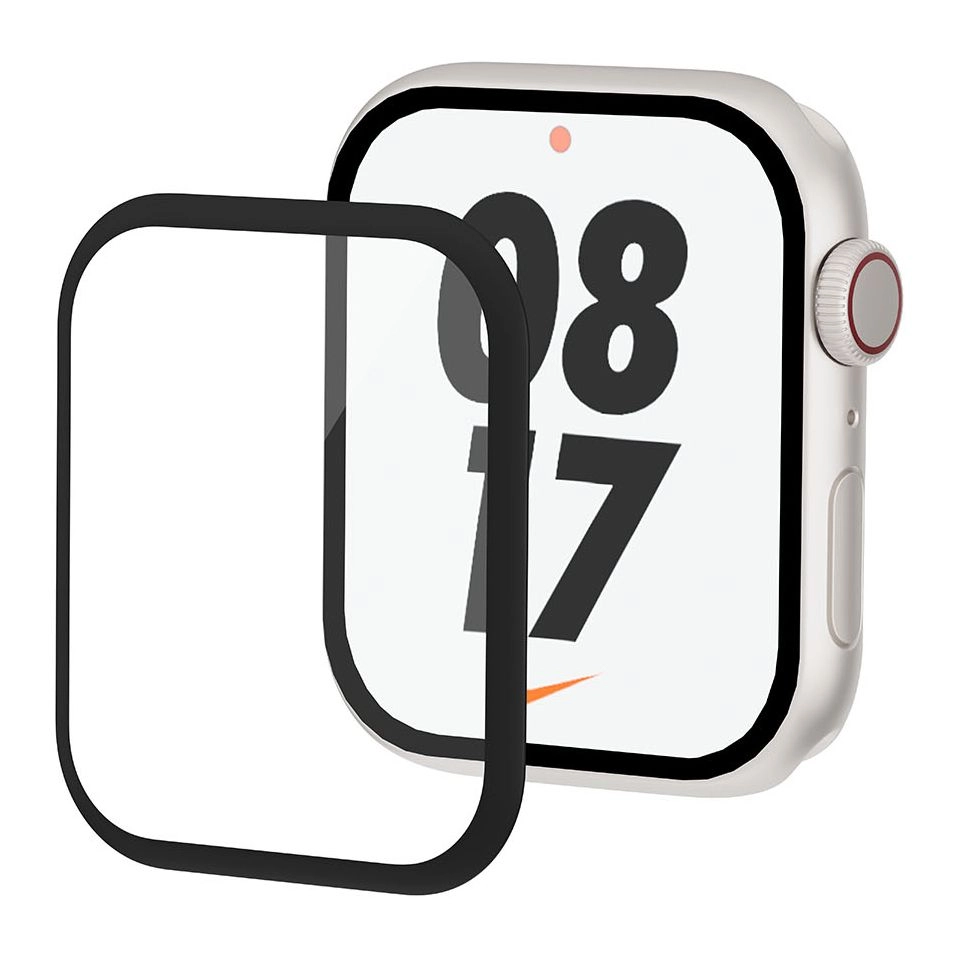 LEVELO Laminated Crystal Clear Screen Protector for Apple Watch Series 8 (45mm)