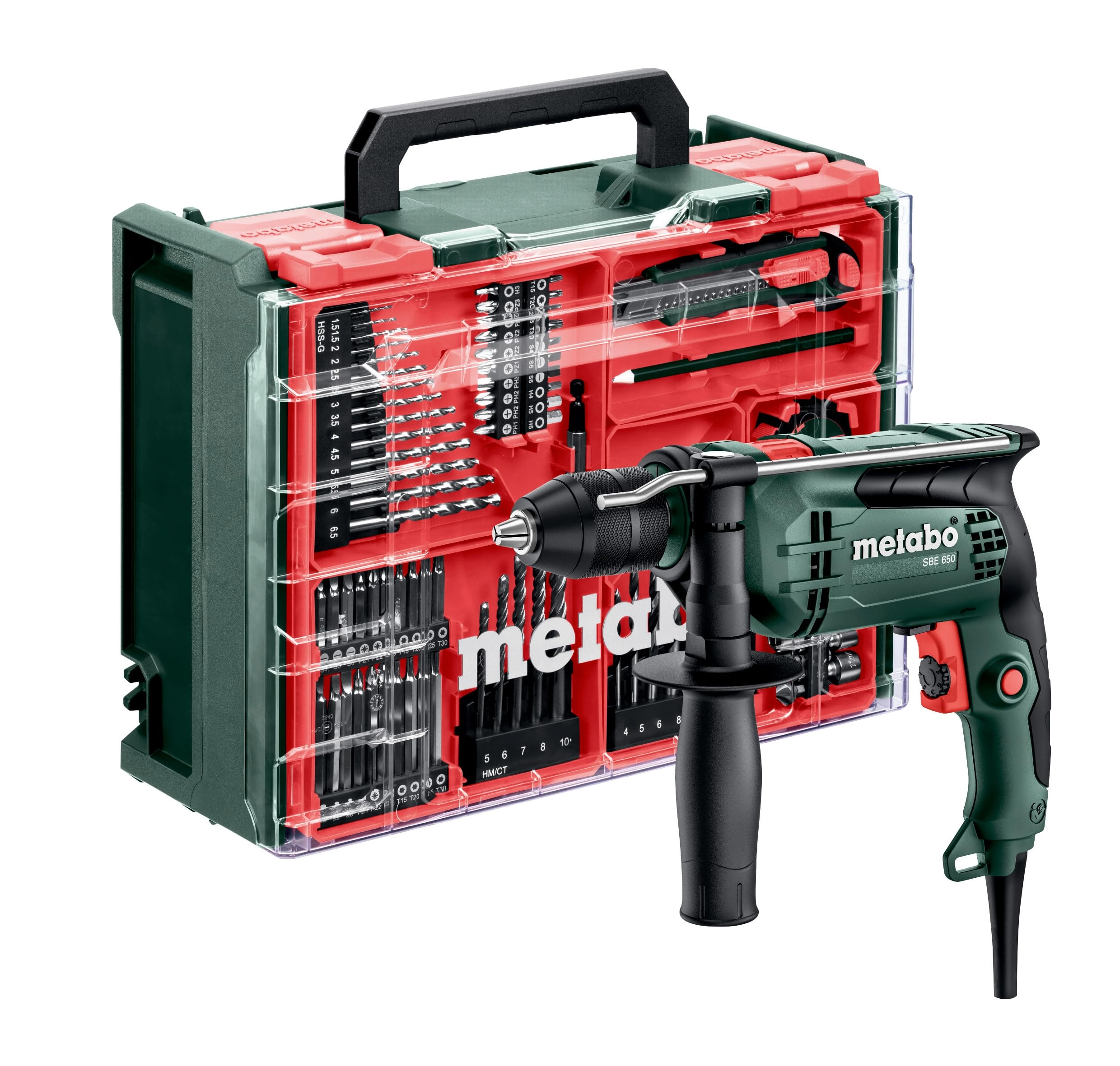 METABO MÁQUINAS SBE 650 - Hammer Drill Set