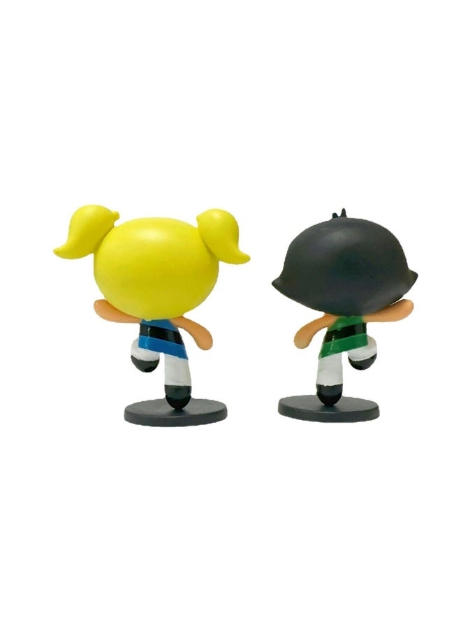 Blossom + Bubbles + Buttercup + Mojo Jojo - The Powerpuff Girls - Figure Set