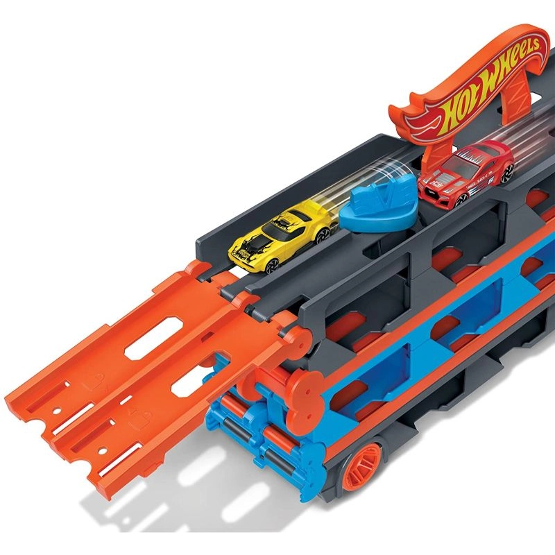 City Speedway Hauler - 1:64 3pcs