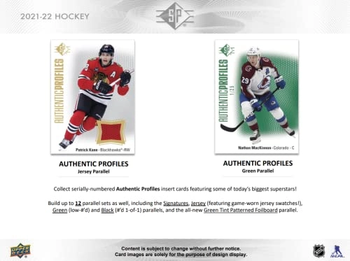 2021-22 SP Hockey Card Blaster Box - 40pcs