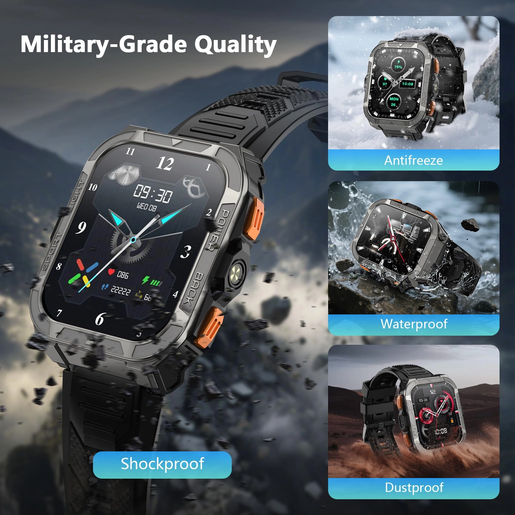 W80Pro Zinc Alloy GPS