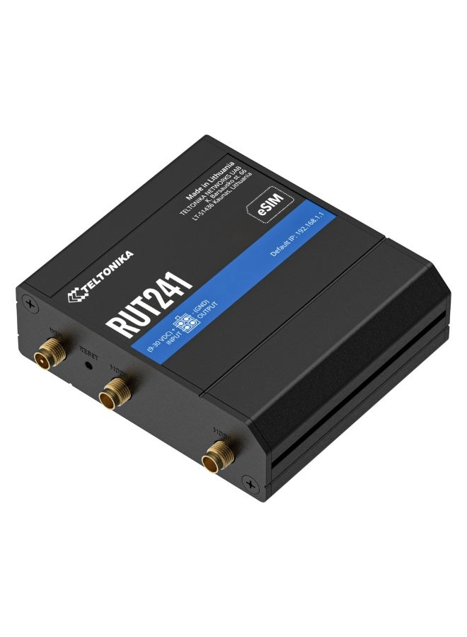RUT241 - 4G LTE 802.11b/g/n 150 Mbps/50 Mbps