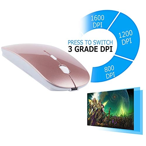 LED Rechargeable Mouse - Bluetooth