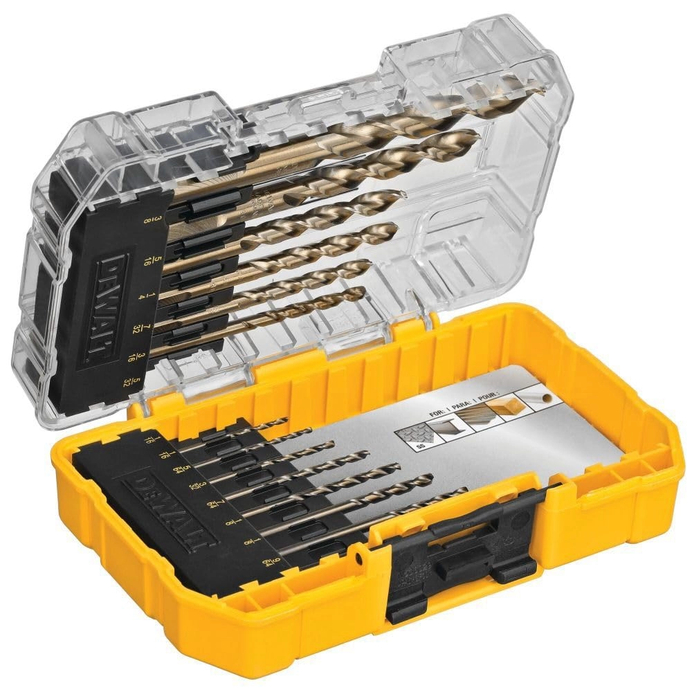 Cobalt Alloy Steel Drill Bit Set - Cobalt Alloy Steel 14-Piece
