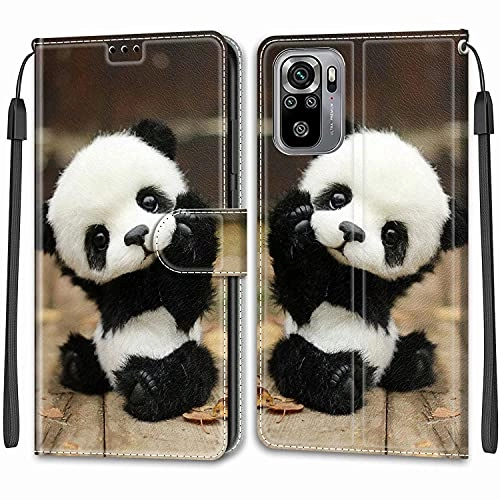 Nadoli Wallet Case Faux Leather Folio for Xiaomi Redmi Note 10 4G