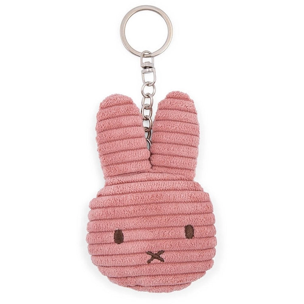 Bon Ton Toys Miffy Keychain - 10cm Corduroy Dusty Rose