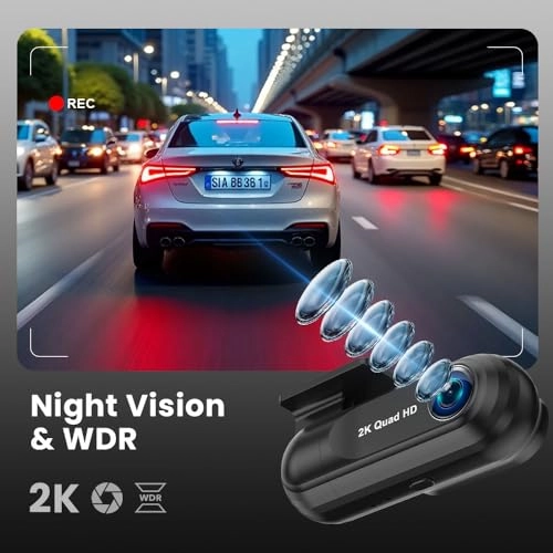 Dashcam - 2K QHD 1440P