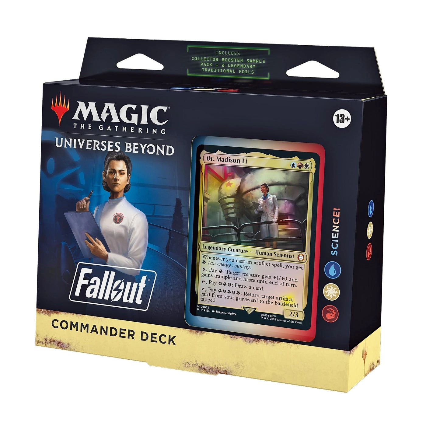Magic: the Gathering Fallout Commander Deck - Science! 100pcs